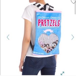 Betsey Johnson Pretzel Backpack Beach Bag